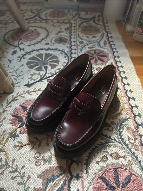 G.H. Bass & Co. Shoes - G.H. Bass Penny Loafers (Wine) - Women’s Dress Casual